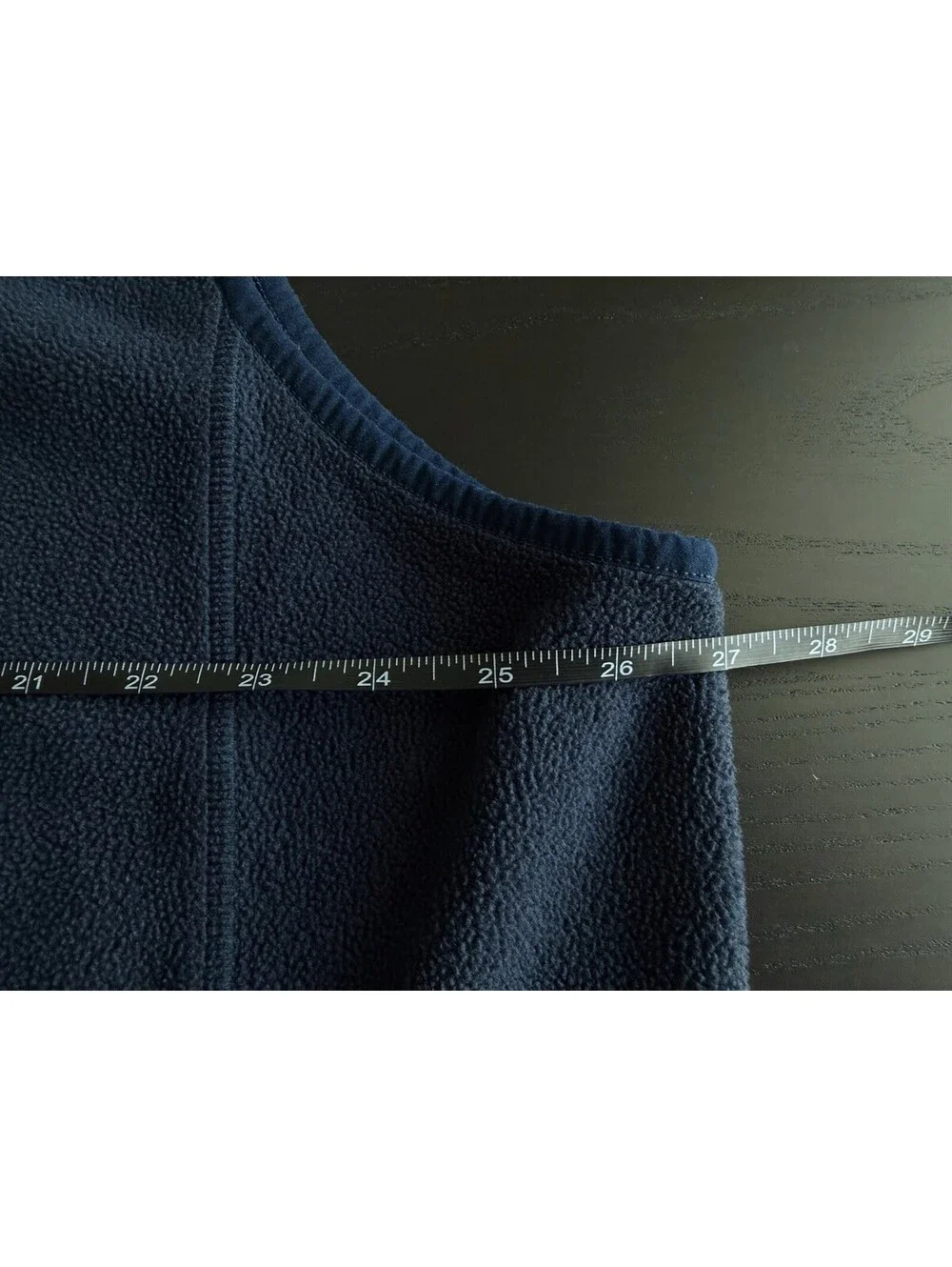 Vineyard Vines Harbor Fleece Vest Mens XXL Navy Blue Full Zip Preppy